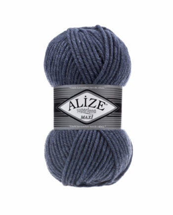 Νήμα για Πλέξιμο alize - Superlana MAXI 203  Denim Melange