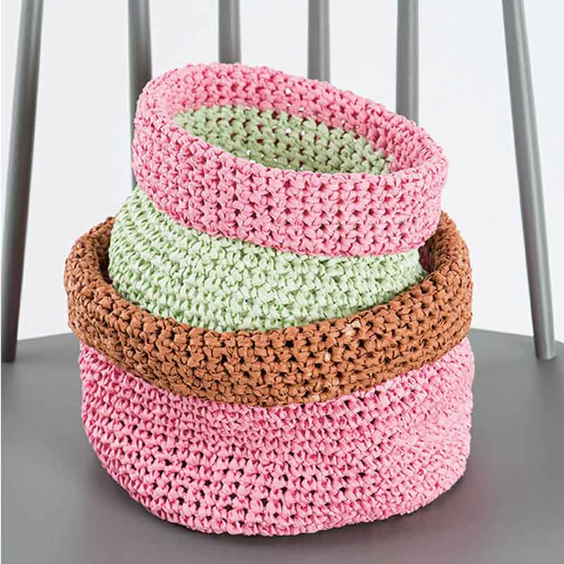 Νήμα για Τσάντες και Μακραμέ RICO DESIGN - CREATIVE PAPER 009 Γαλάζιο