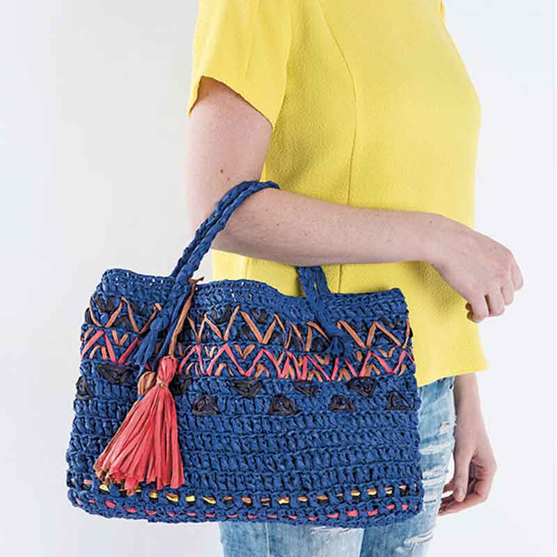 Νήμα για Τσάντες και Μακραμέ RICO DESIGN - CREATIVE PAPER 009 Γαλάζιο