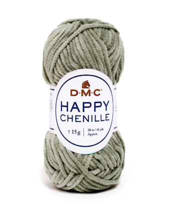 DMC Νήμα για Πλέξιμο 15γρ - Happy Chenille 23 MOSS GREEN