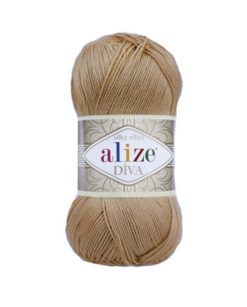 Νήμα για Πλέξιμο alize - DIVA 369 Κάραμελ