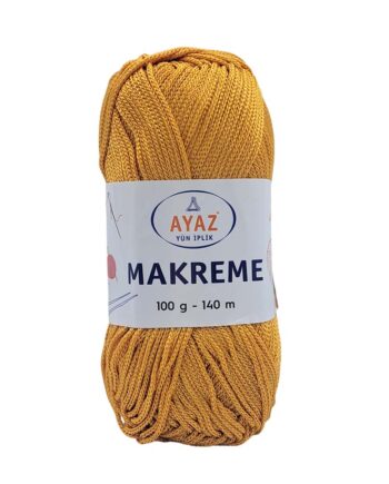 Νήμα για Τσάντες AYAZ MAKREME 1111 χρυσό μουσταρδί - 100gr