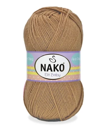 Νήμα για Πλέξιμο NAKO - Elit Baby 974 Camel 250m100gr