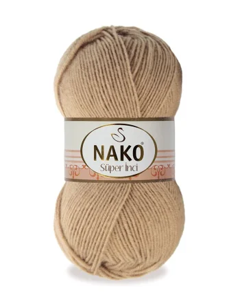 Νήμα για Πλέξιμο NAKO - Super Inci 221 Caramel 100gr 260m