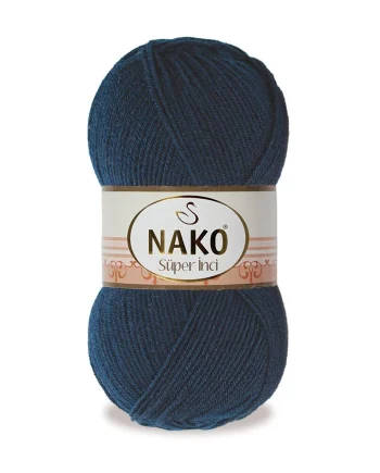 Νήμα για Πλέξιμο NAKO - Super Inci 3088 Navy Blue 100gr 260m