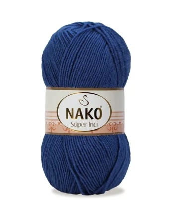 Νήμα για Πλέξιμο NAKO - Super Inci 14252 Blue Marine 100gr 260m