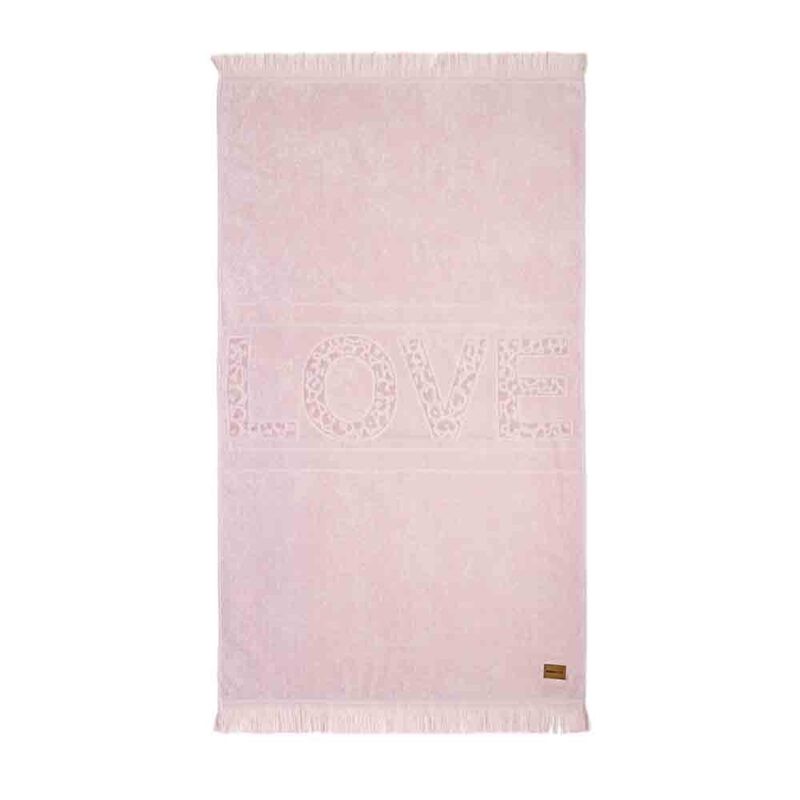 Πετσέτα Θαλάσσης Salty Love 90x160cm Ροζ – ΝΗΜΑ ΗΟΜΕ
